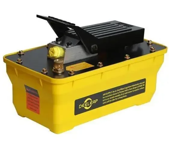 Deeleap Hot Sale Hydraulic Foot Operated Air Pumps For Car Frame Machine Repair And Car LiftsPAS12