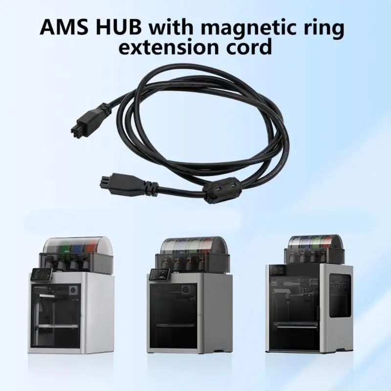 

6-контактный кабель-концентратор, удлинитель для шумоподавления для 3D-печатного оборудования, надежность и длина по выбору