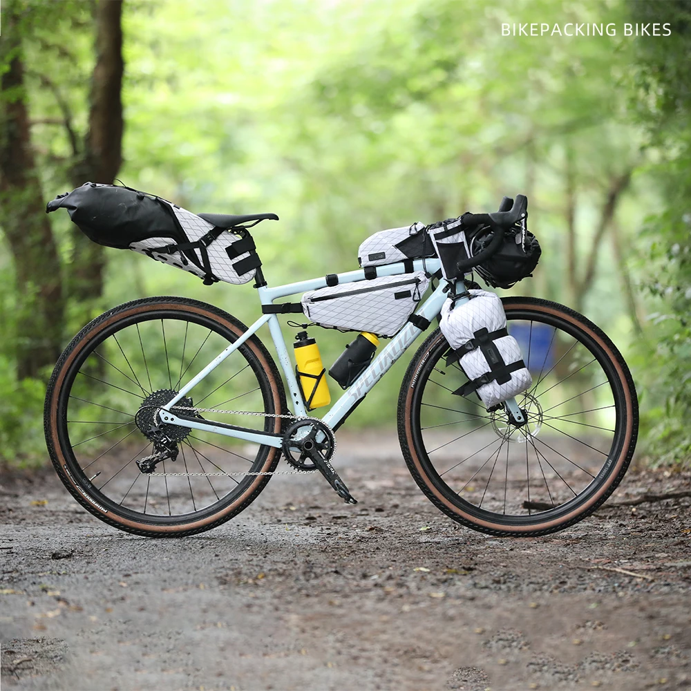 Rhinowalk Bike Bag Bag Splashproof Bicycle Handlebar Front Top/Bottom Tube Bag Bikepacking Wilderness Series 1 Piece Sale