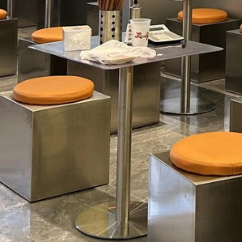 

Internet Celebrity Coffee Table Atmosphere Design Restaurant Useful Dining Chairs Function Cafe Furniture Soffbord XY40KFZ