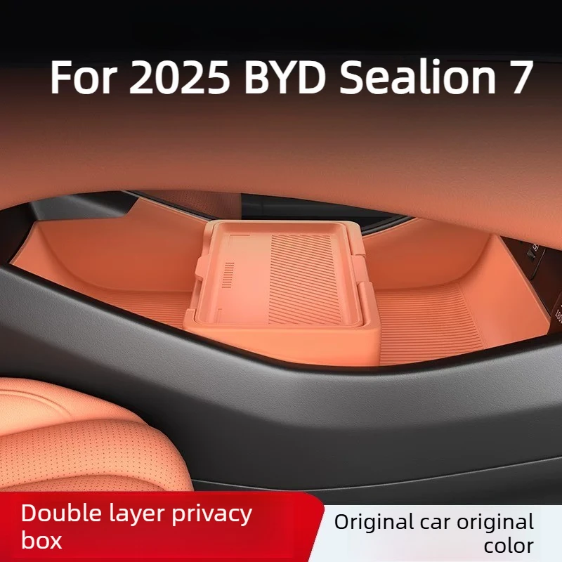 

Lower Layer Storage Box, Center Console Organizer for 2025 BYD Sealion 7 Car Interior Accessories