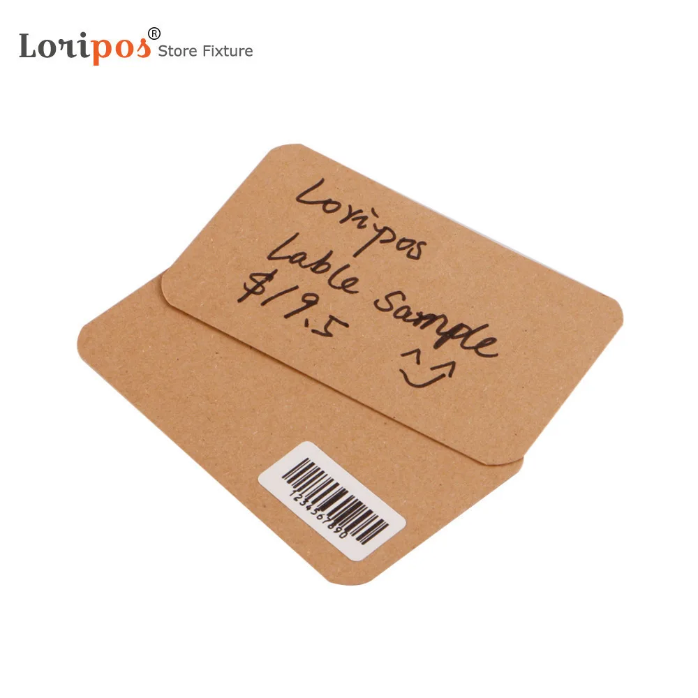 100PCS Blank Card Greeting Chalk Name Cards Postcard Graffiti Card Board Message Writing Small Note Pad Price Tag