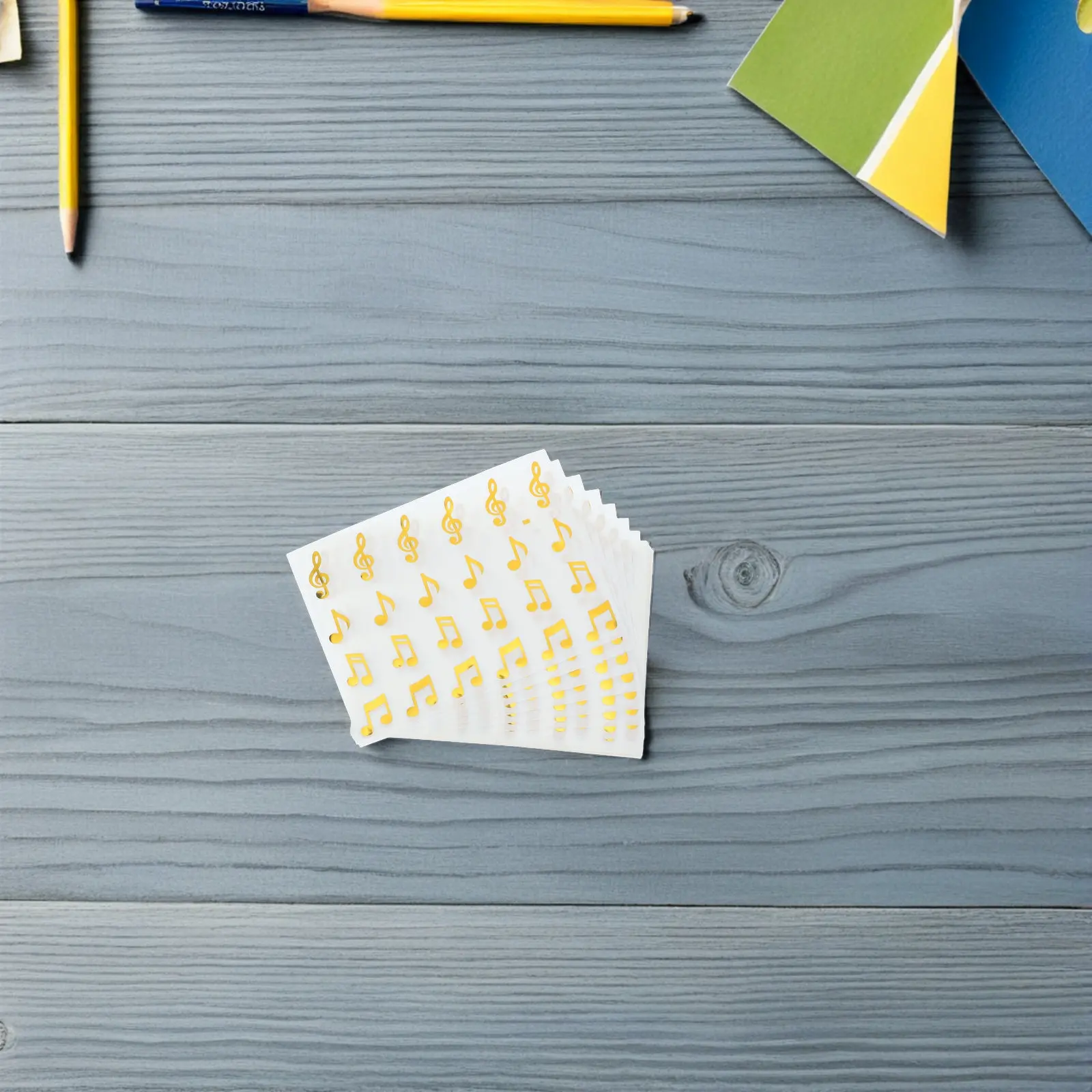 20 feuilles d'autocollants à paillettes avec notes de musique, autocollants brillants avec symboles musicaux, récompenses pour enseignants, motivation en classe, incitations pour les élèves