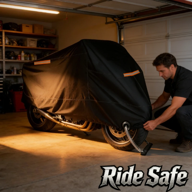 

New Motorcycle Cover Waterproof Sun Protection Outdoor Motorbike Rain Cover Universal Dustproof Scooter Bike Cover