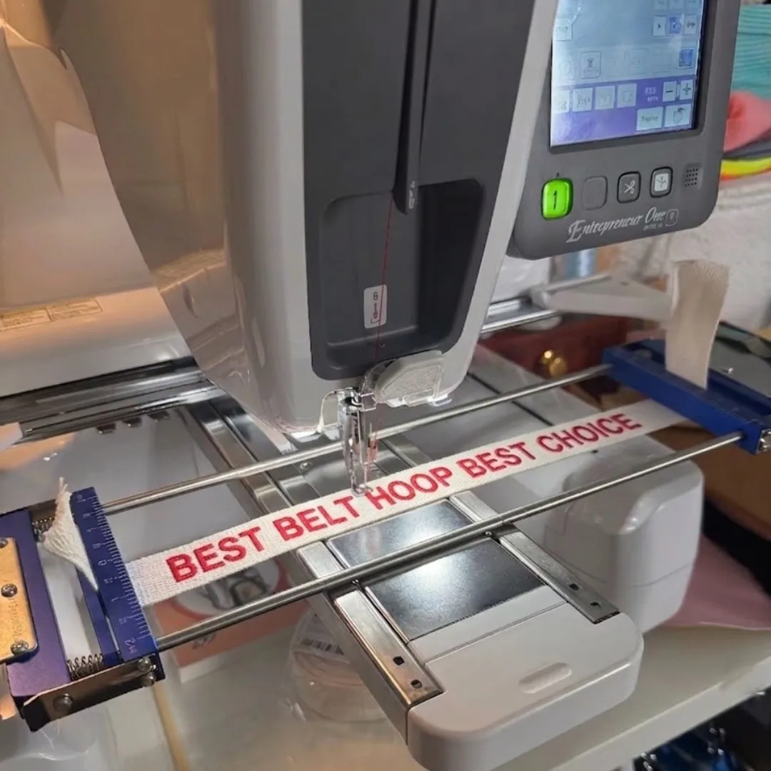 

Metal Embroidery Hoop for Karate Belts Dog Collar for Brother VR PRS100 PR1X PR620 PR650 PR670E PR680W PR1000E PR1050X PR1055X