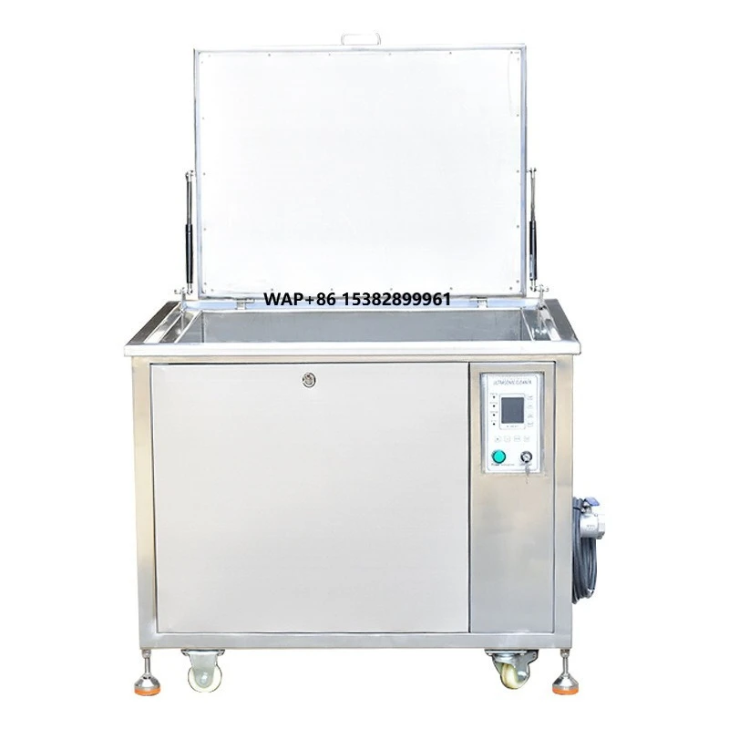 

Industrial Ultrasonic Cleaner for Auto Parts DPF Engine Block Carbon Cleaning Machine with Oil Filter System 38L-5000L