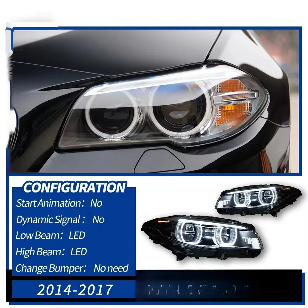 

Original Headlight Assembly For 5 Series F10 F18 M5 2011-2017. Light Emitting Diode Headlights For Modified Headlights