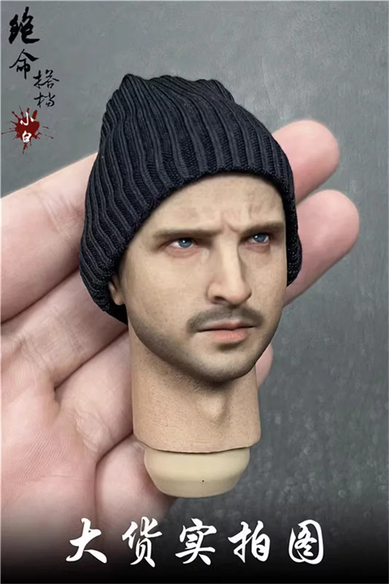 1/6 The Breaking Bad Series Aaron Paul Handsome Guy Male Head Sculpt Carving For 12