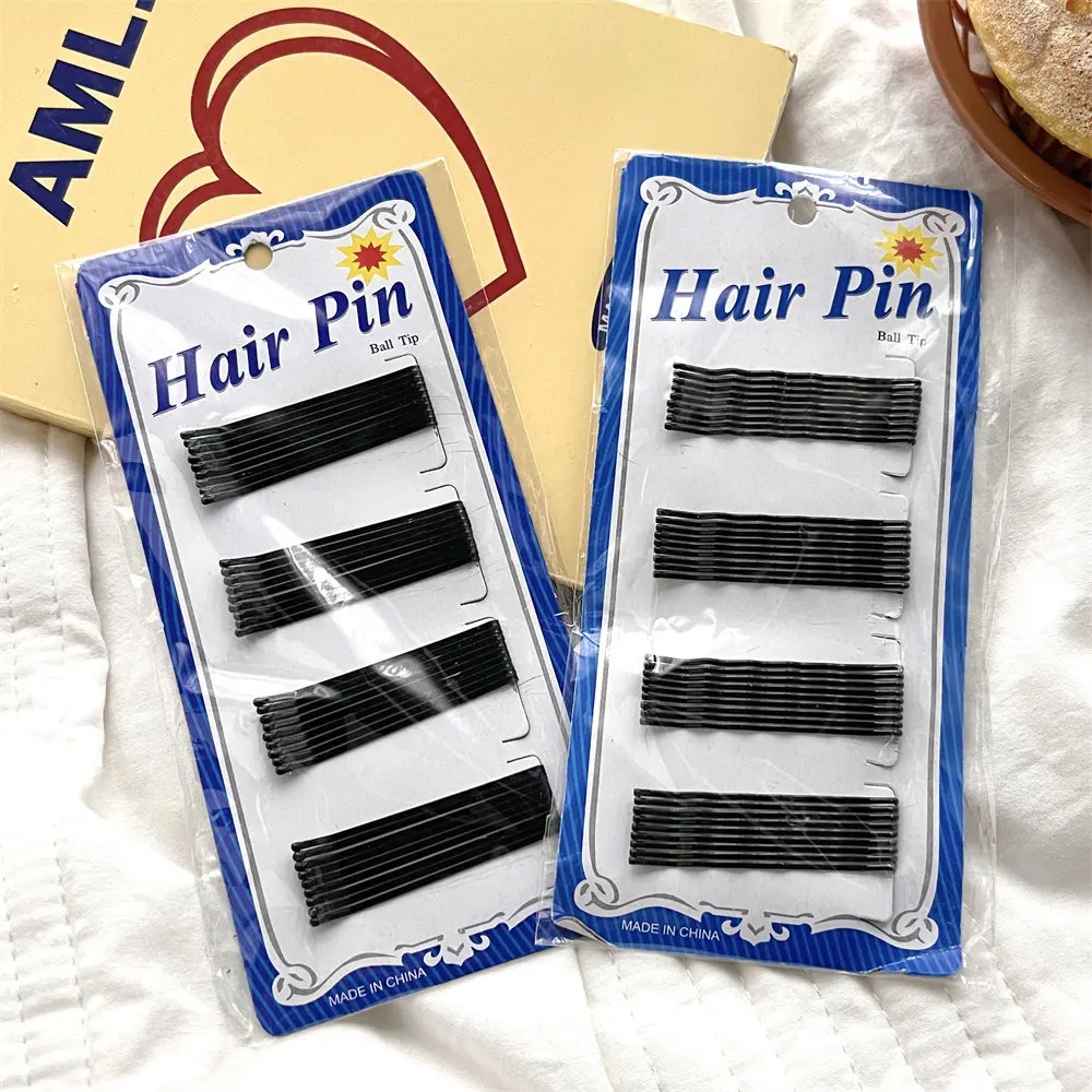 36 Pcs 7cm Hair Clip Lady Hairpins Curly Wavy Grips Hairstyle Hairpins Women Bobby Pins Styling Hair Accessories