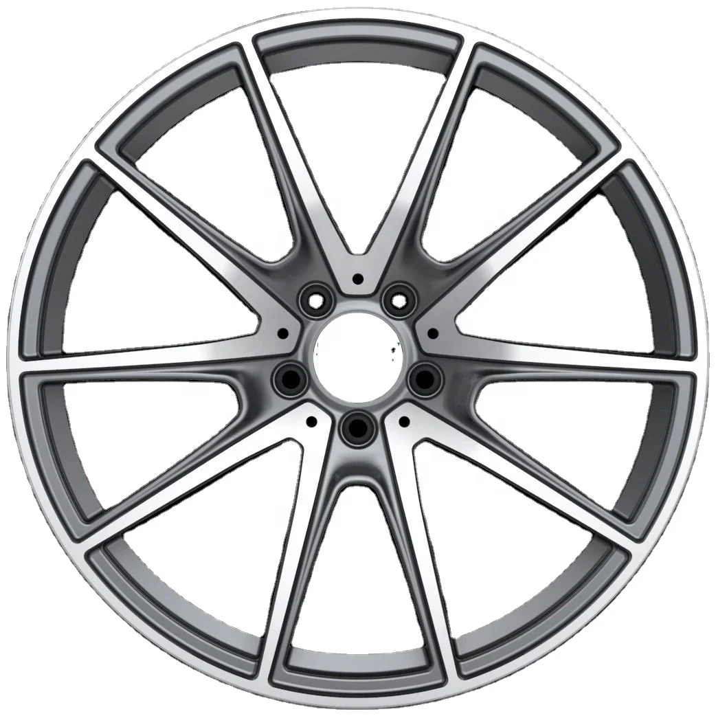 Car Custom 1-Piece 5x120 5x112 Alloy Rim 17 18 19 20 21 Inch Forged Wheel Polished and Brushed