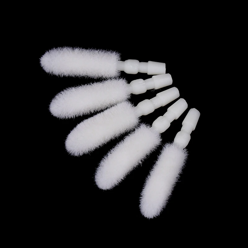 Nuovo Set di 100 Pennelli Monouso per Trucco con Testa in Cotone, Strumenti Cosmetici per Ombretto e Lucidalabbra