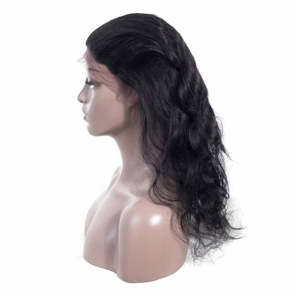 360 Vetersluiting Frontale Body Wave Body Wave Sluiting Frontale Natuurlijke Kleur Transparant Kant Frontale 100% Menselijk Haar 10-20Inches