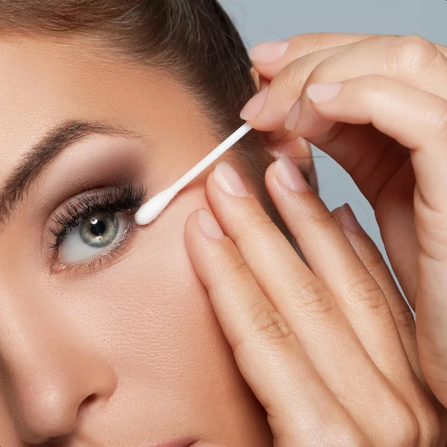 ダイアン綿棒 敏感肌用 やわらかくて優しい メイクアップ マニキュア ネイルポリッシュのタッチアップ マニキュア ペディキュア 美容アプリケーターに最適