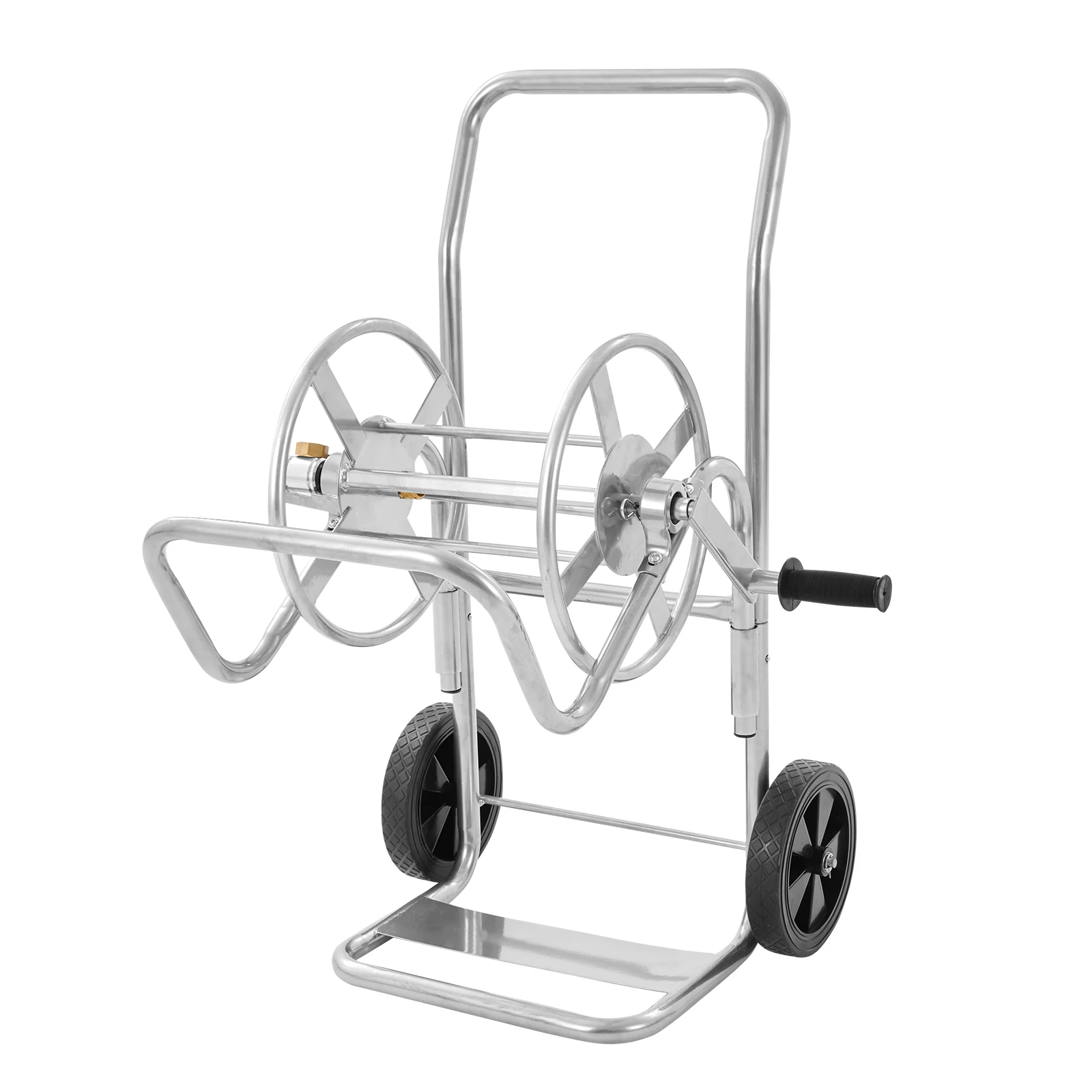 VEVOR Hose Reel Cart  200 ft Hose Not Included Garden Water Hose Carts Mobile Tools w/Wheels Heavy Duty for Garden Yard Lawn