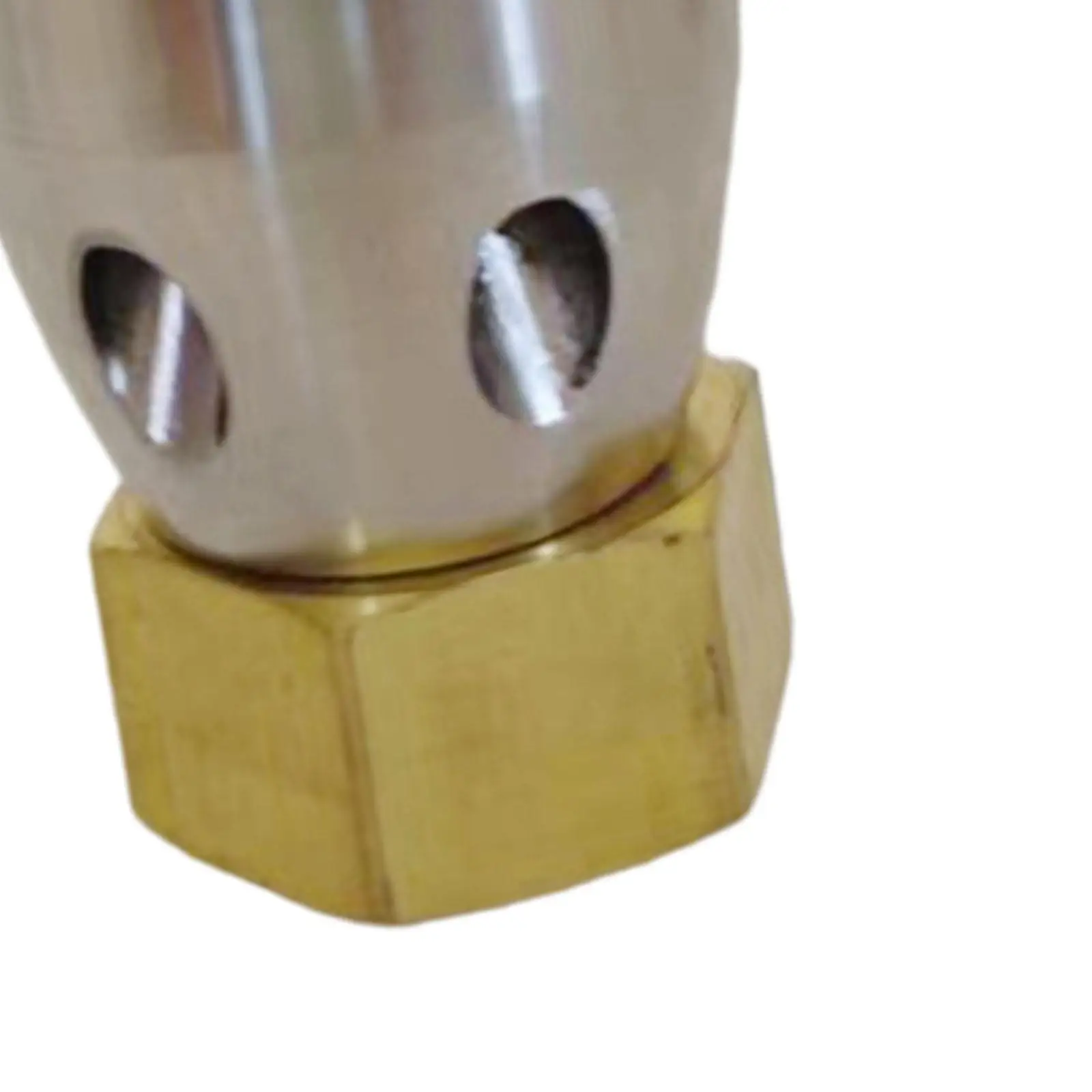 

Sewer Jetter Nozzle Steel Wear Resistance Water Mouse Cleaning Tool for Window