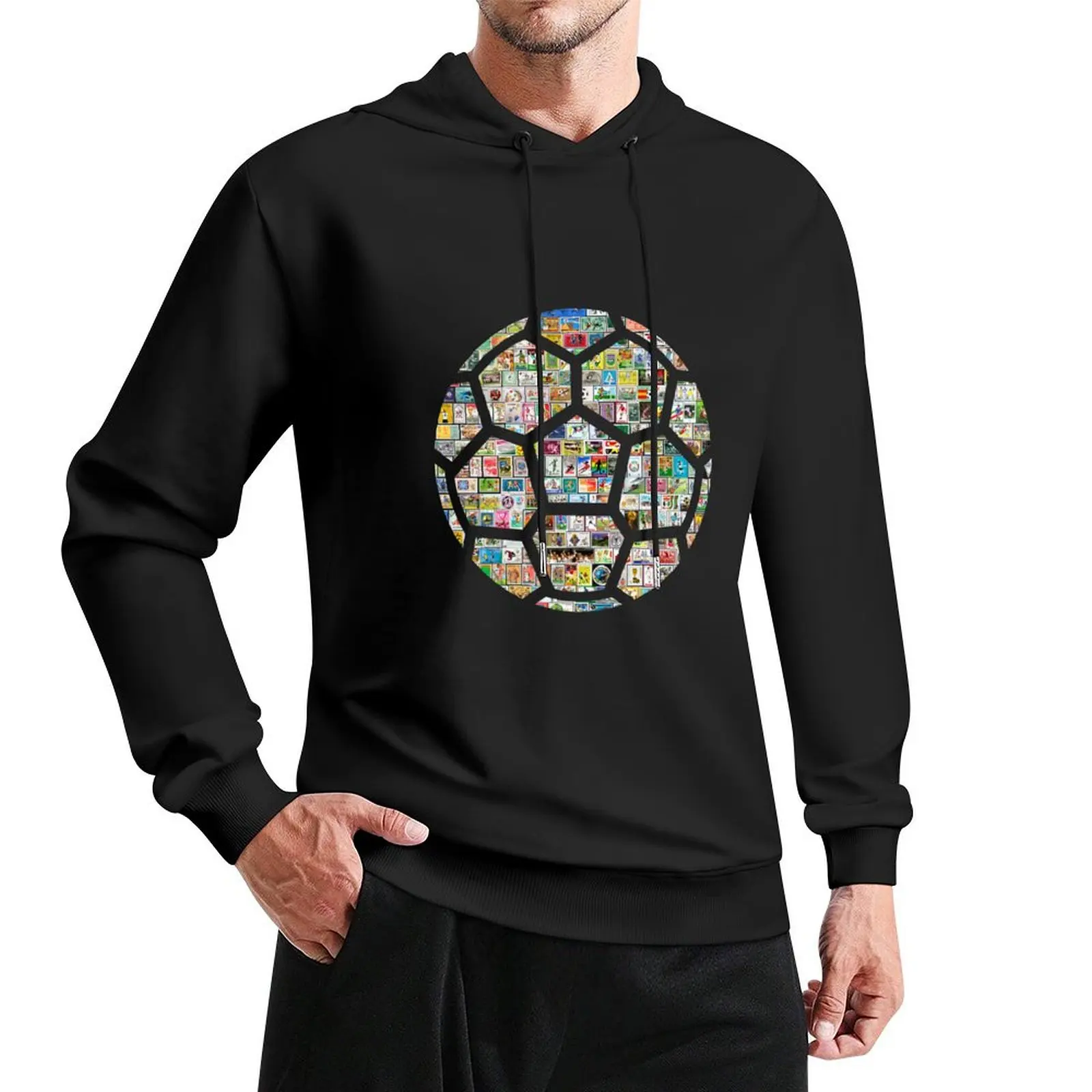 

Philately Soccer Ball Pullover Hoodie anime clothes men's sweat-shirt autumn new products anime clothing tracksuit