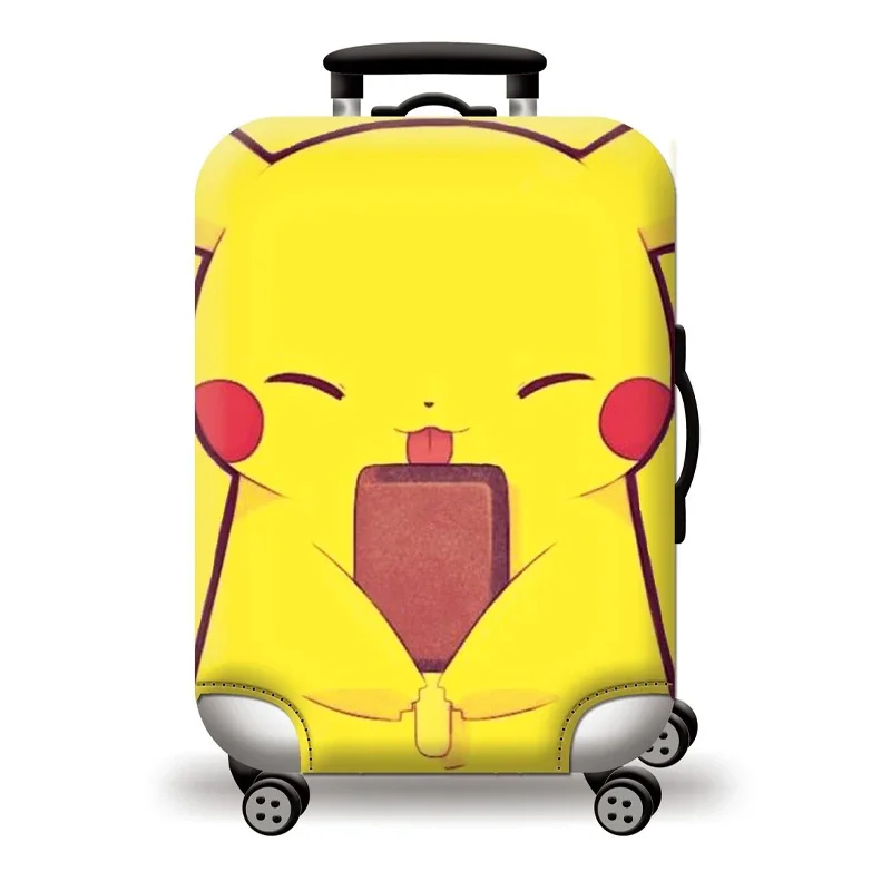 Pokemon Pikachu Travel Luggage Protective Cover Zipper Suit for 18-32 Inch Bag Suitcase Covers Trolley Cover Travel Accessories