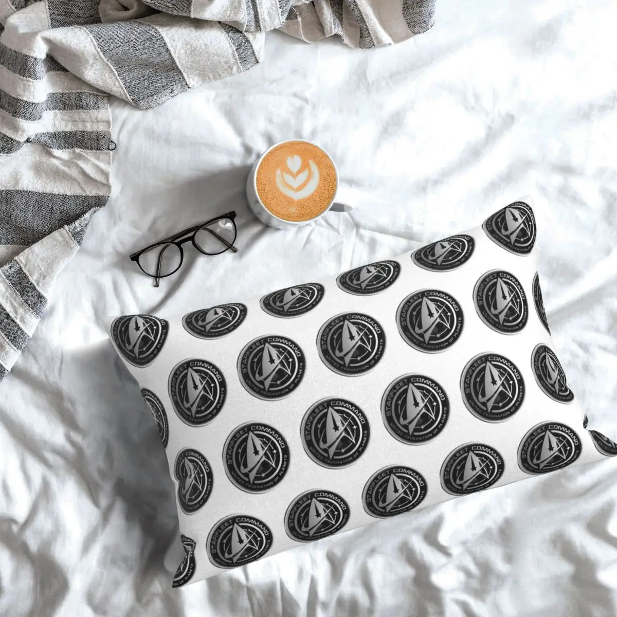 Star Treks Science Fiction TV Series Rectangle Pillowcase Cushion Cover Decorative Bedroom Bed Home Comfort Throw Pillow