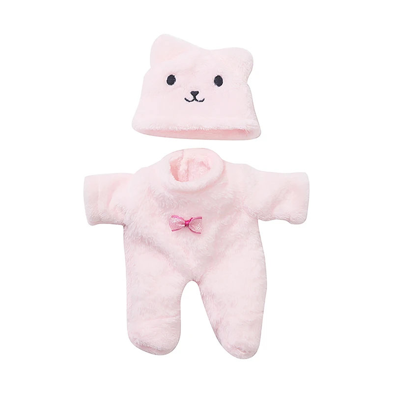 8 Inch/20 cm Baby Doll With Plush Bear Pajamas 5