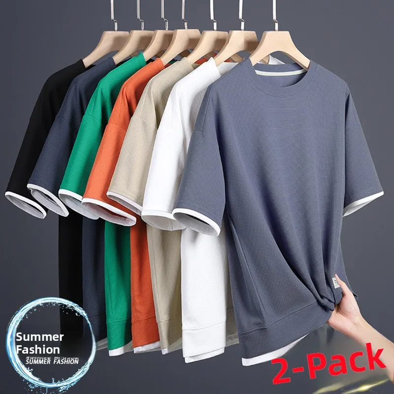 

Свободная мужская футболка ort Sve Trendy Brand Summer Тонкая круглая Ne f Sve Body irt Casual Youth Alliance