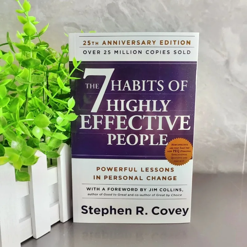 The 7 Habits of Highly Effective People English Original Book By Stephen R. Covey Professional Management Reading Book