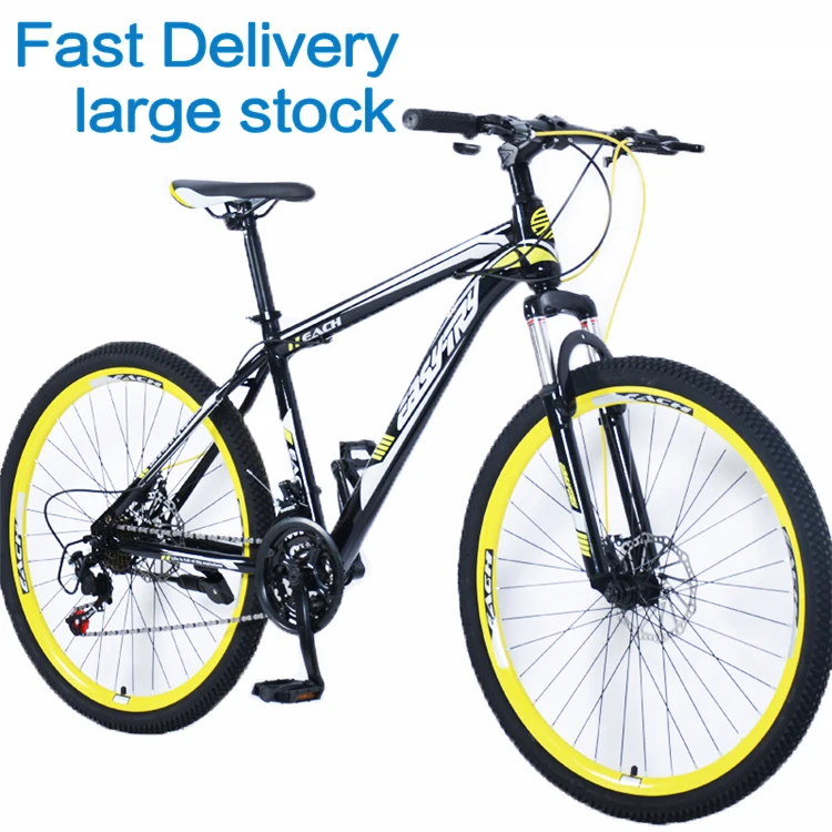 Bicicleta de Montaña MTB de 21 Velocidades con Cuadro de Acero y Frenos de Disco, en Oferta, Disponible en Almacén