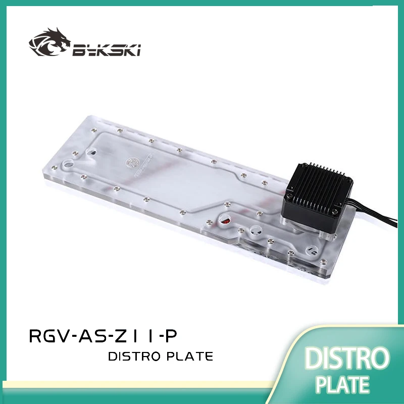 

BYKSKI RGV-AS-Z11-P Acrylic Tank use for ASUS ROG Z11 Computer Case/Combo DDC Pump /Make Pipeline Layout Clear /assembly easier
