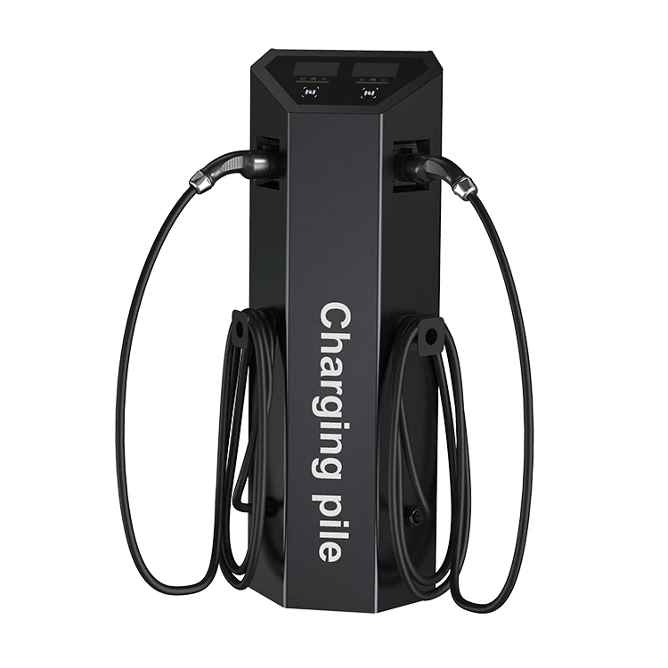 

11 Kw Ac 3 Phase Ev Charger New Energy Floormounted 2 Connector Commercial Charging Pile Stations with Payment System