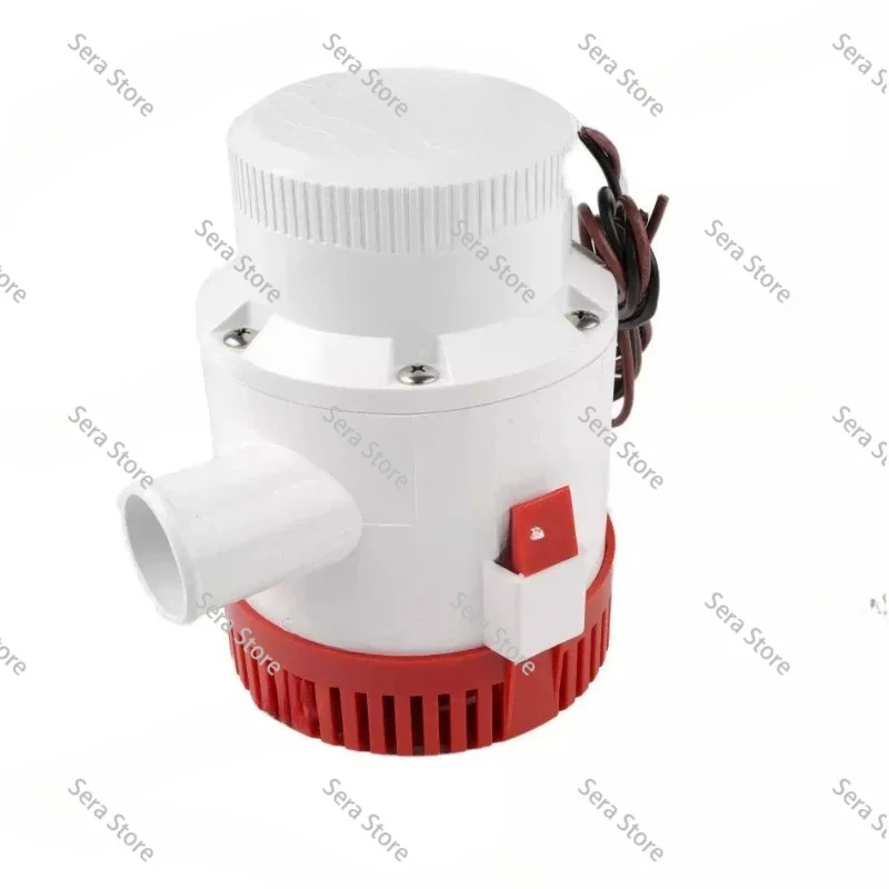 For Boat Accessories Marin,submersible Boat Water Pump 12 24 V Volt Large Flow DC 12v 24v Bilge Pump 3700GPH Electric Water Pump