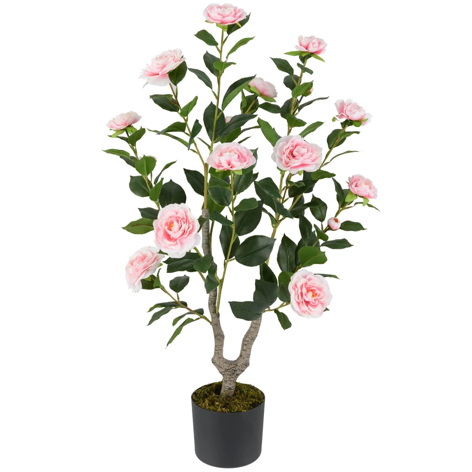 

Artificial camellia tree artificial pot plant landscaping flower plant modern