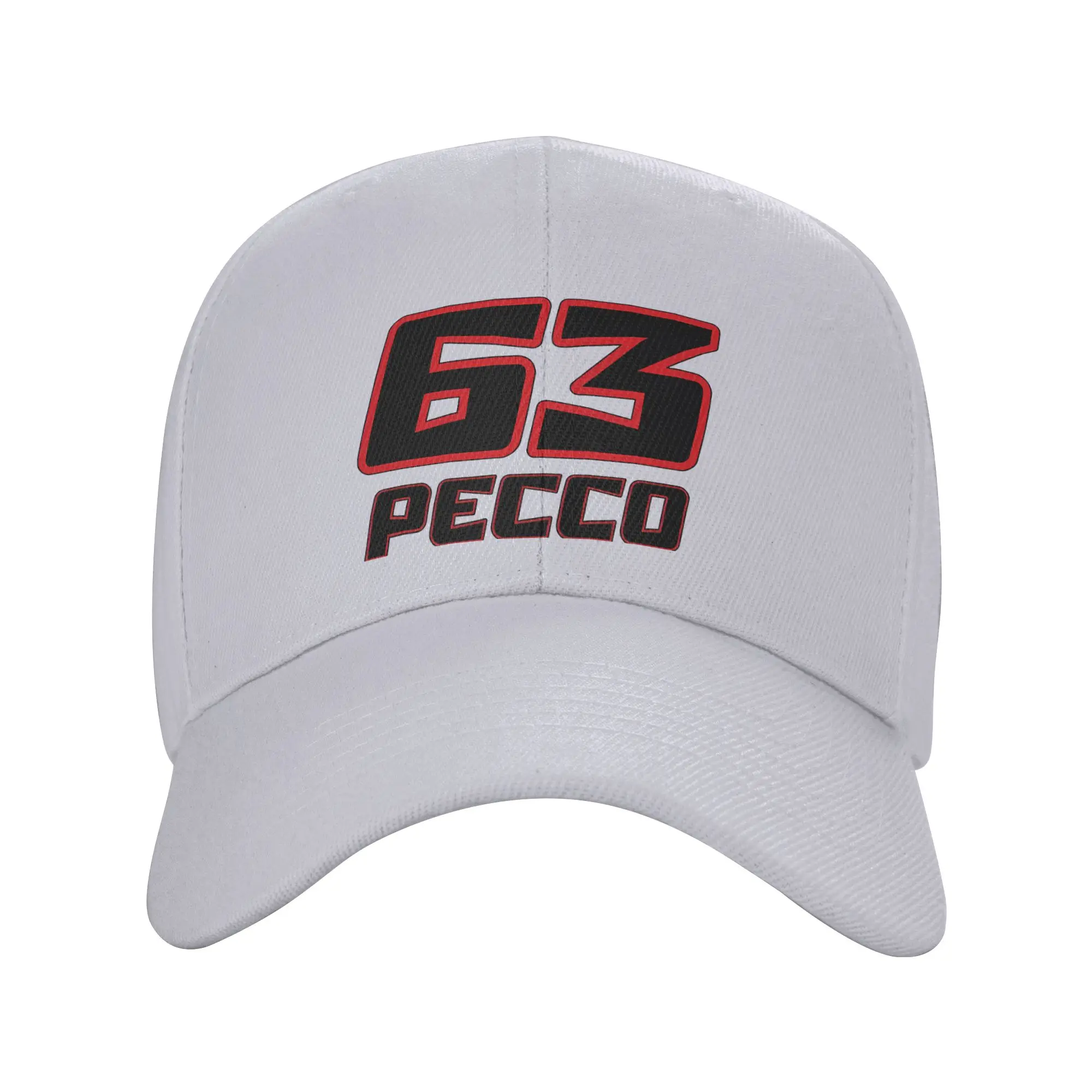 Pecco Bagnaia Trendy Baseball Cap Outdoor Workout Unstructured Snapback Cap