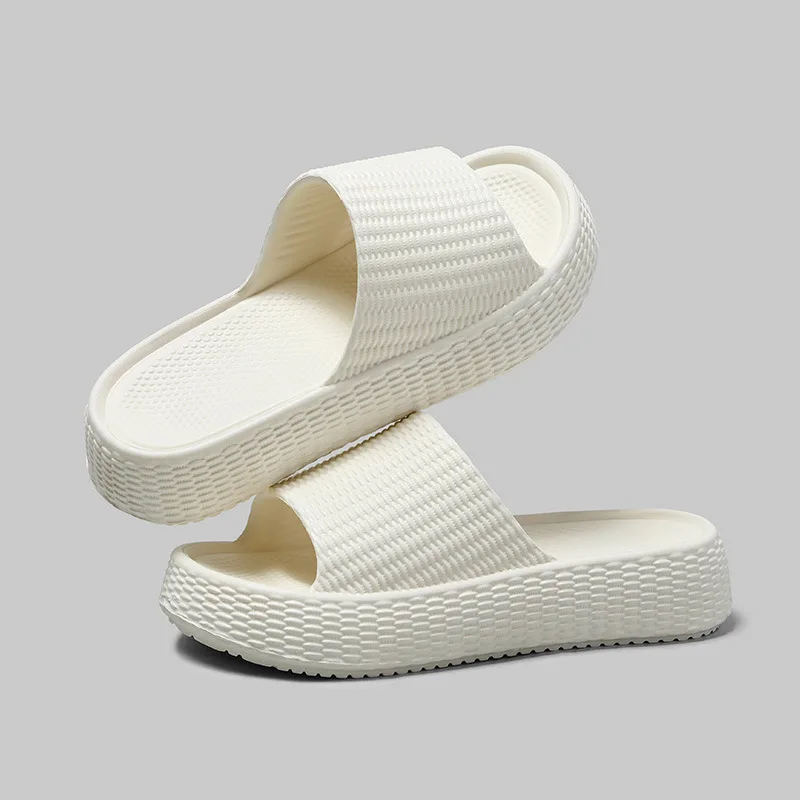 

NEW Female Slippers Non Slip Fashion Casual Slippers Cloud Sliders Soft Flip Flops with Thin Sole for Showroom Female Slippers