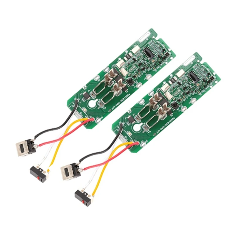 Super Sale 2Pcs Li-Ion Battery Charging PCB Protection Circuit Board for Dyson