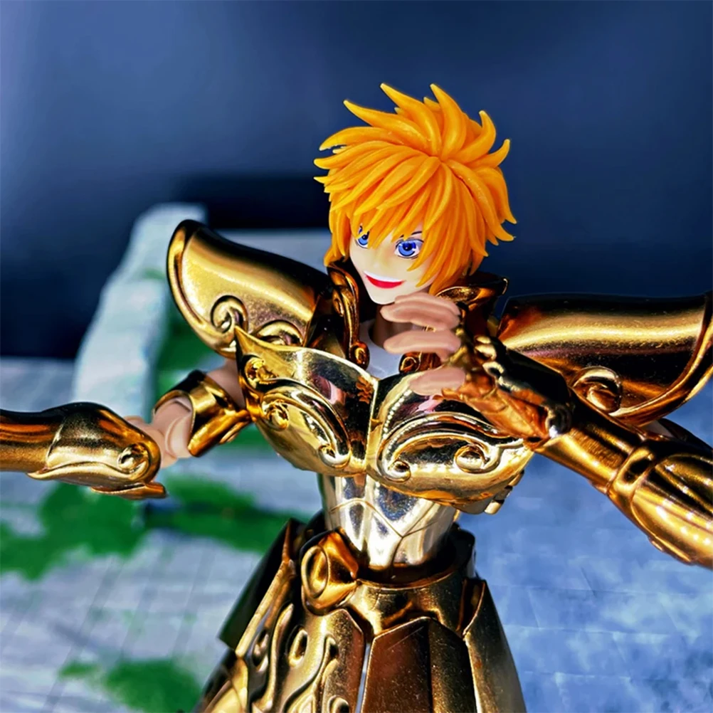 Saint Seiya Myth Cloth EX Gold Saint Carving Leo Regulus 3 Faces+Hair - THE LOST CANVAS - LC Model Facy Only Fit EX Body