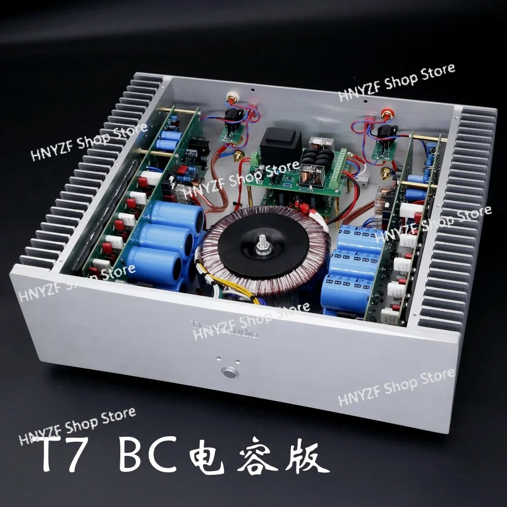 T7  Dual Channel Pure Post-level Power Amplifier Using Berlin Voice 909 Power Amplifier Circuit fully symmetrical X-Amp Circuit