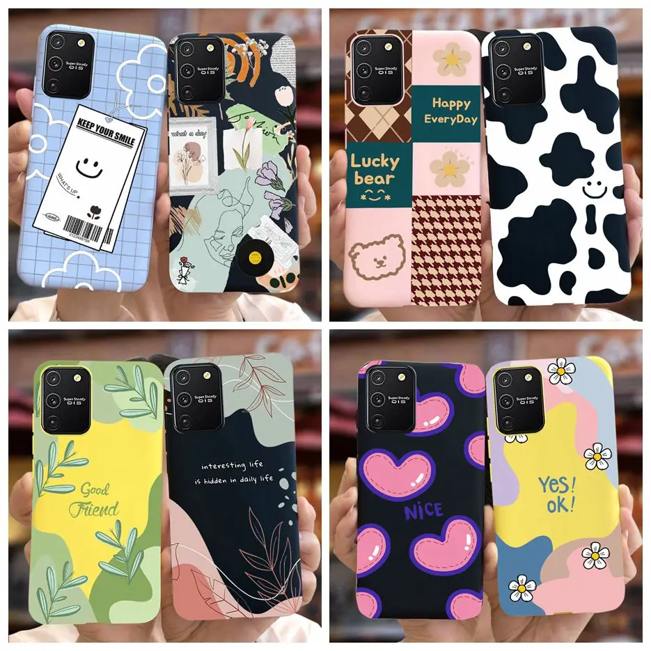For Samsung Galaxy S10 Lite Case SM-G770F Luxury Art Painted Cover Soft TPU Phone Case For Samsung S10 Lite S10Lite Fundas Coque