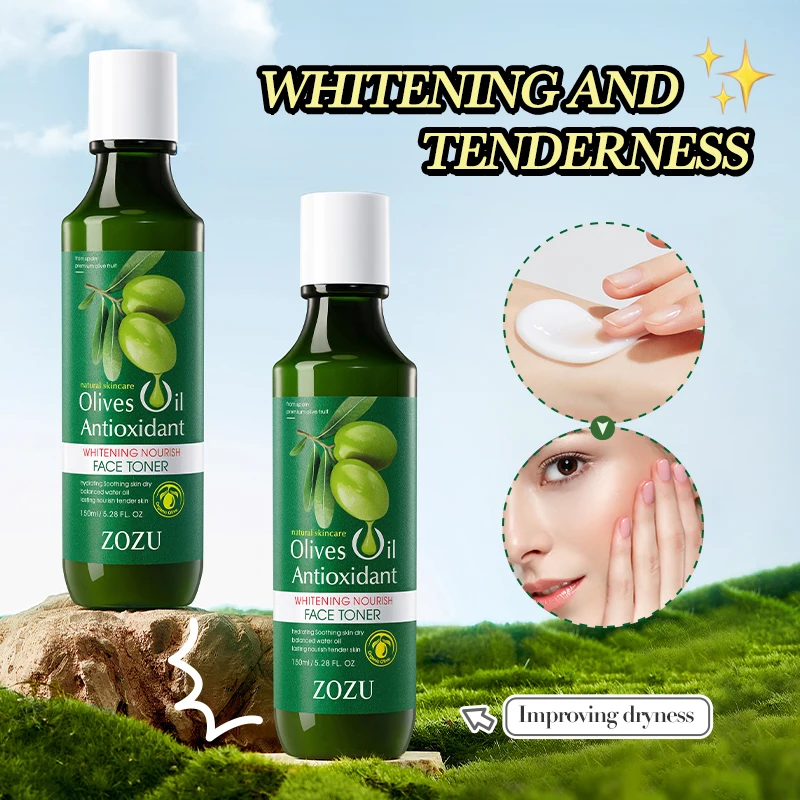 

ZOZU Olive Oil Whitening Nourishing Lotion Skin Care Hydrating And Moisturizing Face Serum To Improve Skin Texture