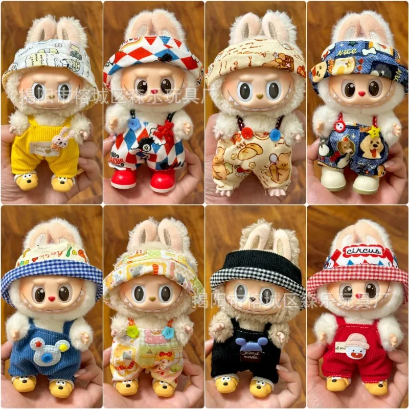 Nur Kleidung, 17-cm-Puppenanzüge V1V2, neuer Hosenanzug mit Reißverschluss, Ersatzkleidung für Puppen, Weihnachtsgeschenke für Puppen.