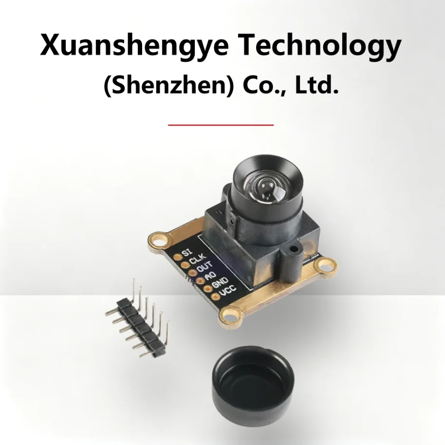 CJMCU-1401 TSL1401CL Linear CCD Module, 120° Ultra Wide Angle Lens Black & White Line Tracking Module