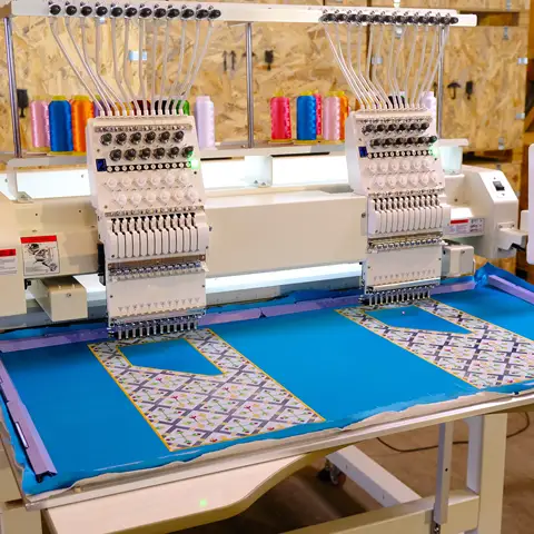 Lewanjoy Double Head 600*600mm Agbada Style Embroidery Machine for Abagda African Women ro men Clothing Embroider Shop