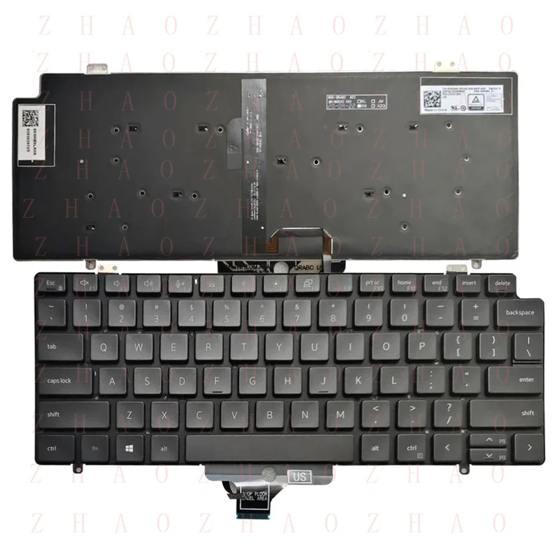 L+ 0GMM47 Keyboard For Dell Latitude 7410 Laptop OEM Complete GMM47