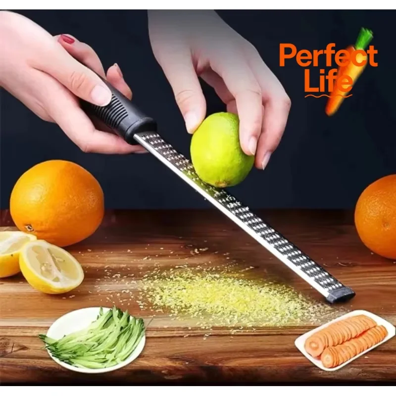 1/2Pcs High Quality Stainless Steel Peel Lemon Cheese Vegetable Manual Grater Peeler Sharp Blade Choppable Cheese Kitchen Tools
