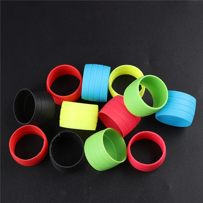 2pcs Silicone Bicycle Handlebar Tape plug Fixed Ring Road Bike Shift Handle Protection Cover Non-Slip Cycling Accessories