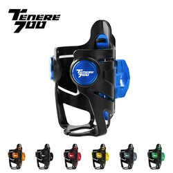 Gaiola de garrafa de água para motocicletas, suporte para copos, suporte, YAMAHA TENERE 700 XTZ 700 T700 2019 2020 2021