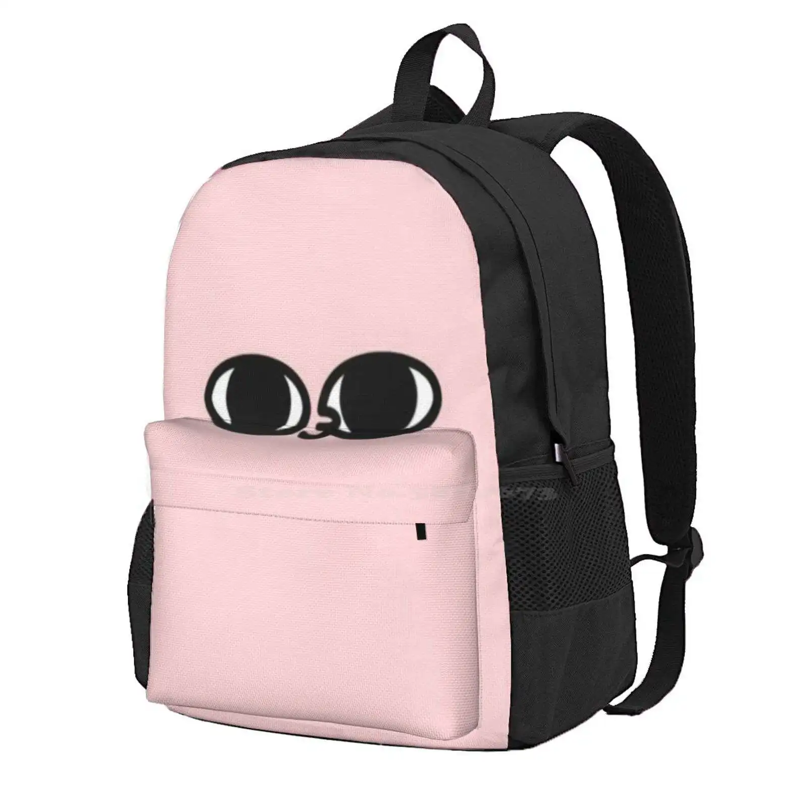 Ketnipz Hot Sale Schoolbag Backpack Fashion Bags Ketnipz Cute Funny Pink Beans Meme 2020 Aesthetic Cartoon Mood Awesome Cool