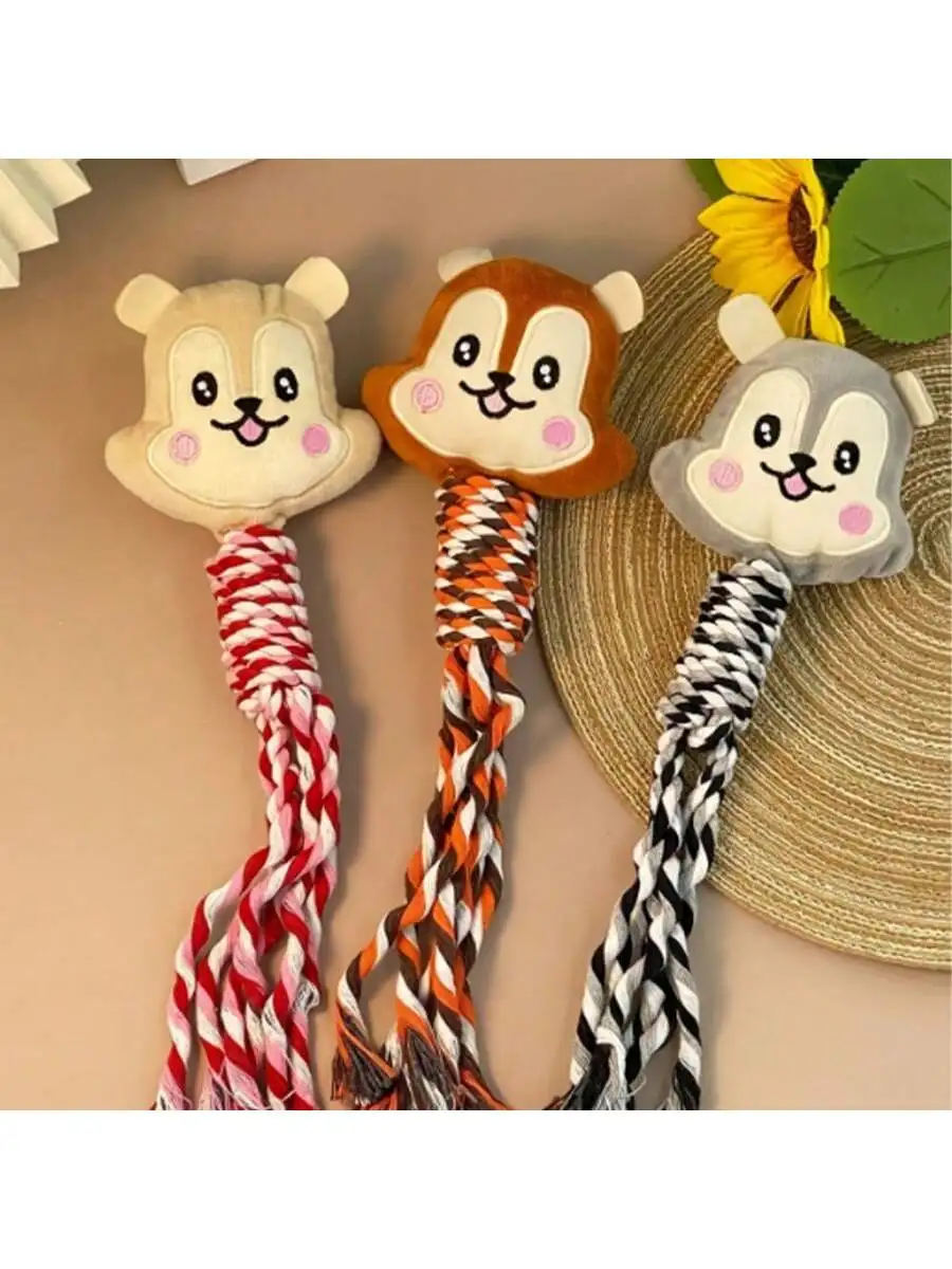 Dog toy - Chewing and grinding teeth for relaxation and entertainment. Random color 1 pc
