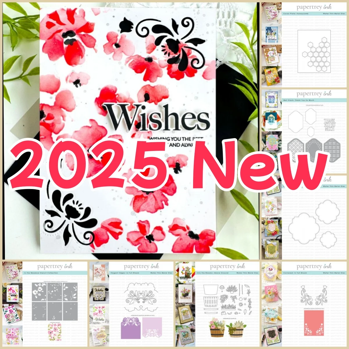 

Into the Blooms Honeycomb Philippians Metal Cutting Dies Meadow Stencil Collection DIY Scrapbook Embossed Handcraft Paper Card