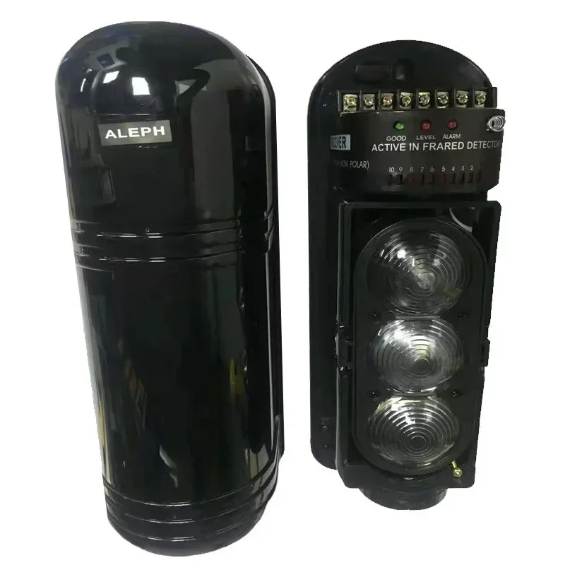 Outdoor Waterproof Infrared Beam Detector, 433MHz Wireless / Wired detector, infrared barrier Detector