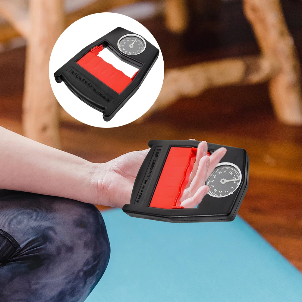 

2pcs Grip Strength Tester Portable Abs Exerciser For Hand Therapy Arm Workout Equipment Dynamometer Forearm Exerciser Hand