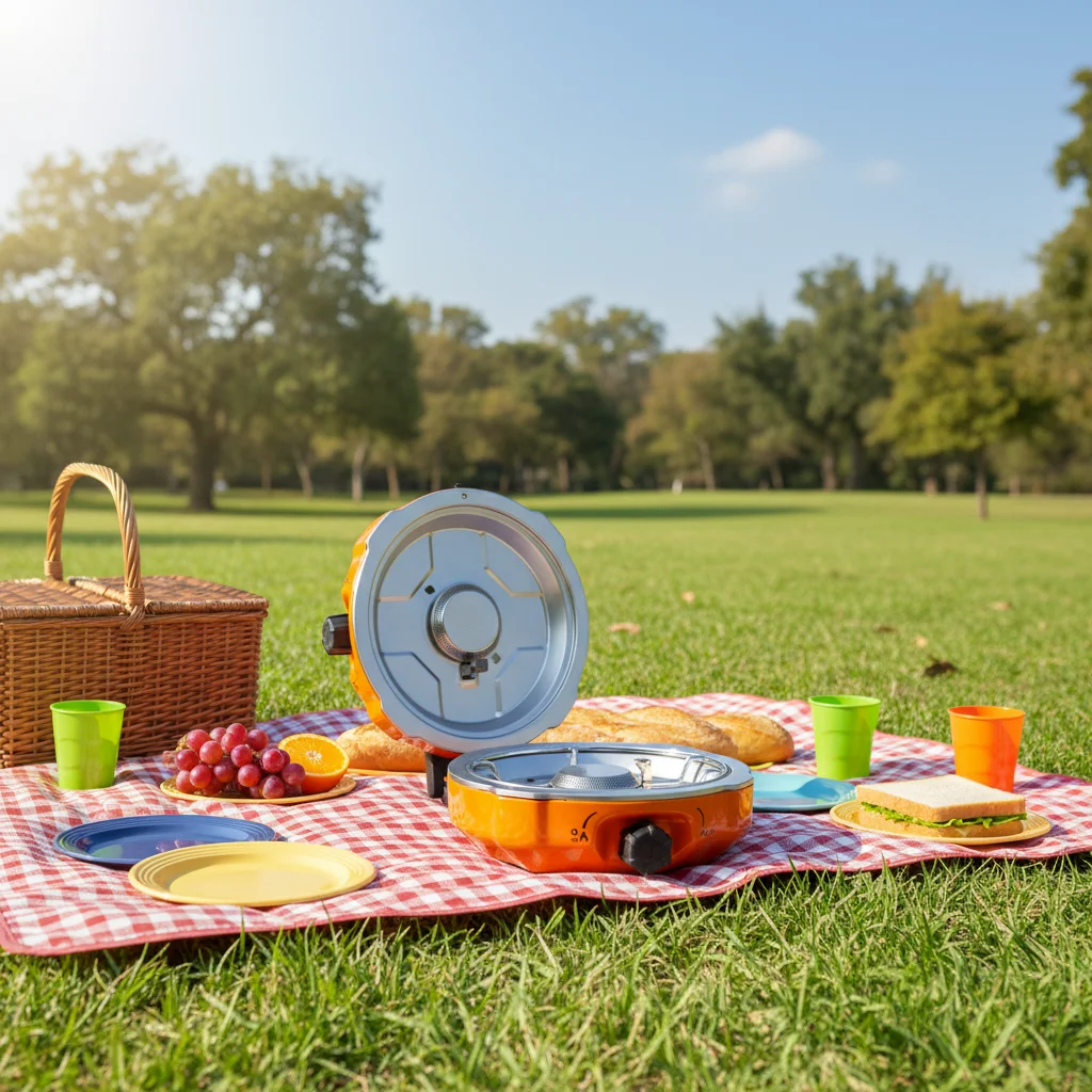 

Lightweight Portable Outdoor Camping Picnic Cookware Set Perfect Frying Pans Companion For Adventure Sports For Induction Cooker